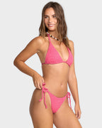 Womens We'Re Wild Remi Tri Bikini Top