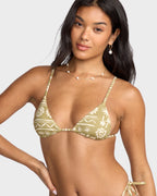 Womens Lost On You Mini Slide Tri Bikini Top