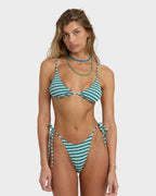 Womens Wavey Daze Slide Tall Triangle Bikini Top