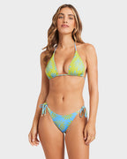 Womens Ole Soleil Reversible Triangle Bikini Top
