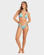 Womens Ole Soleil Reversible Triangle Bikini Top