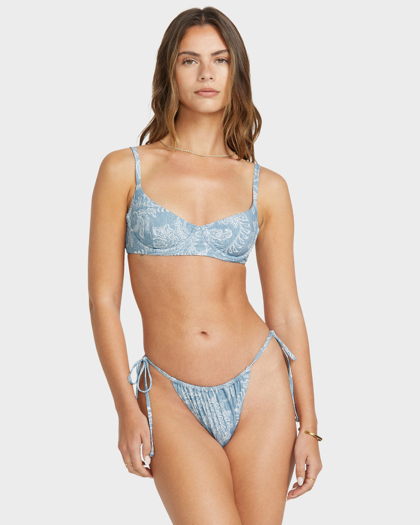 Womens Trippin Tides Bikini Top