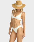 Womens Wander Over Ruby Underwire Bikini Top