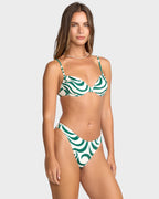 Womens All The Waves Tali Underwire Bikini Top