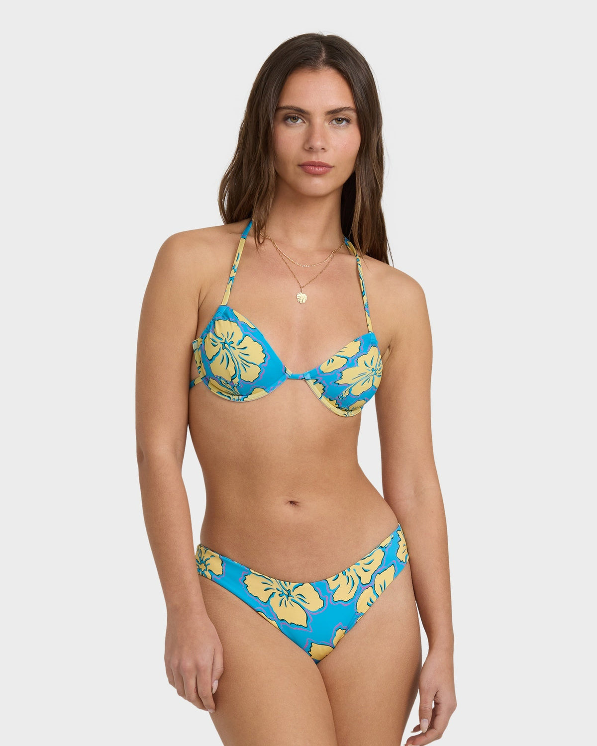 Womens Tropic Shift Underwire Bikini Top