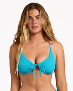 Womens Summer High Drew D/DD Bra Bikini Top
