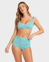 Womens Wavey Daze Lina Bikini Top