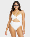Womens Salt And Sol One Piece Swimsuit
