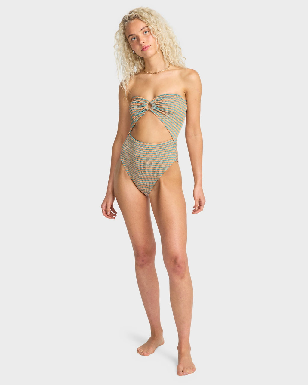 Womens Summer HI YD One Piece Swimsuit