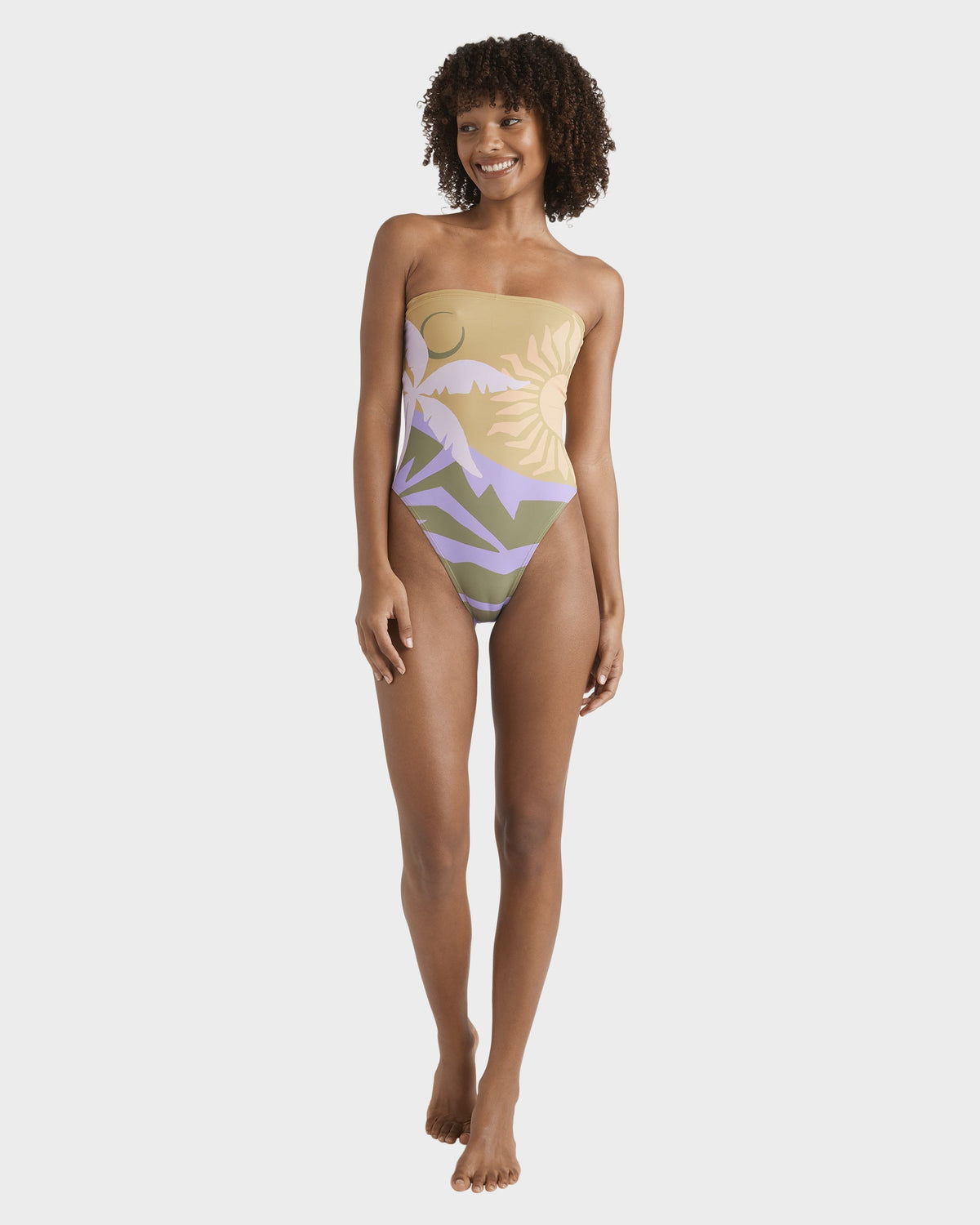 Womens Feel The Heat One Piece Swimsuit