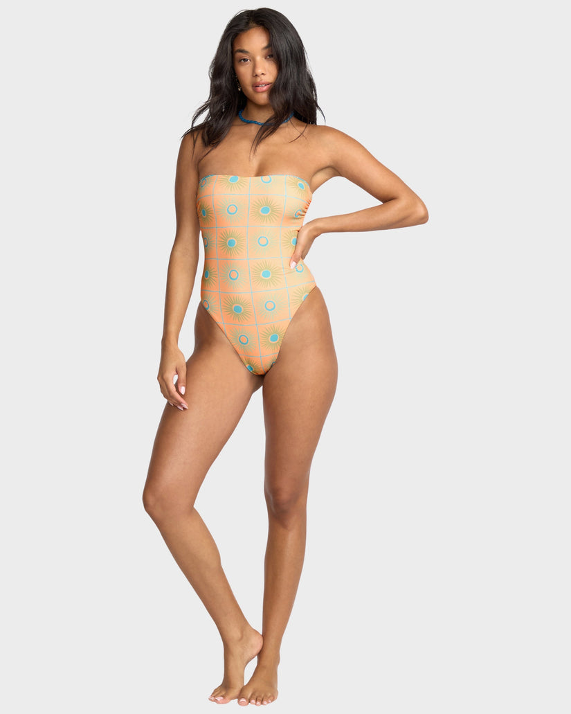 Womens Shw Me Sun Reversible Trully Hi One Piece Swimsuit