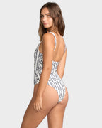 Womens Wave Watcher Scoop Front One Piece Swimsuit