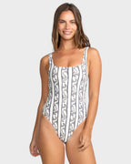 Womens Wave Watcher Scoop Front One Piece Swimsuit