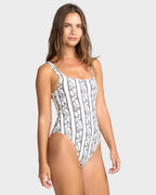 Womens Wave Watcher Scoop Front One Piece Swimsuit