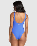 Womens Sunrays Square Neck One Piece Swimsuits