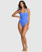 Womens Sunrays Square Neck One Piece Swimsuits