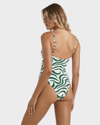 Womens All The Waves One Piece Swimsuit
