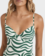 Womens All The Waves One Piece Swimsuit