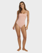 Womens Wave Check Mia One Piece Swimsuit
