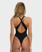 Womens Sol Searcher Halter One Piece