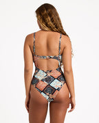 Womens Forever Folk Mia D/DD One Piece Swimsuit