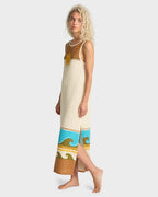 Womens Solar Babe Midi Dress
