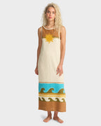 Womens Solar Babe Midi Dress
