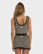Womens Laura Flip Tide Crop Top