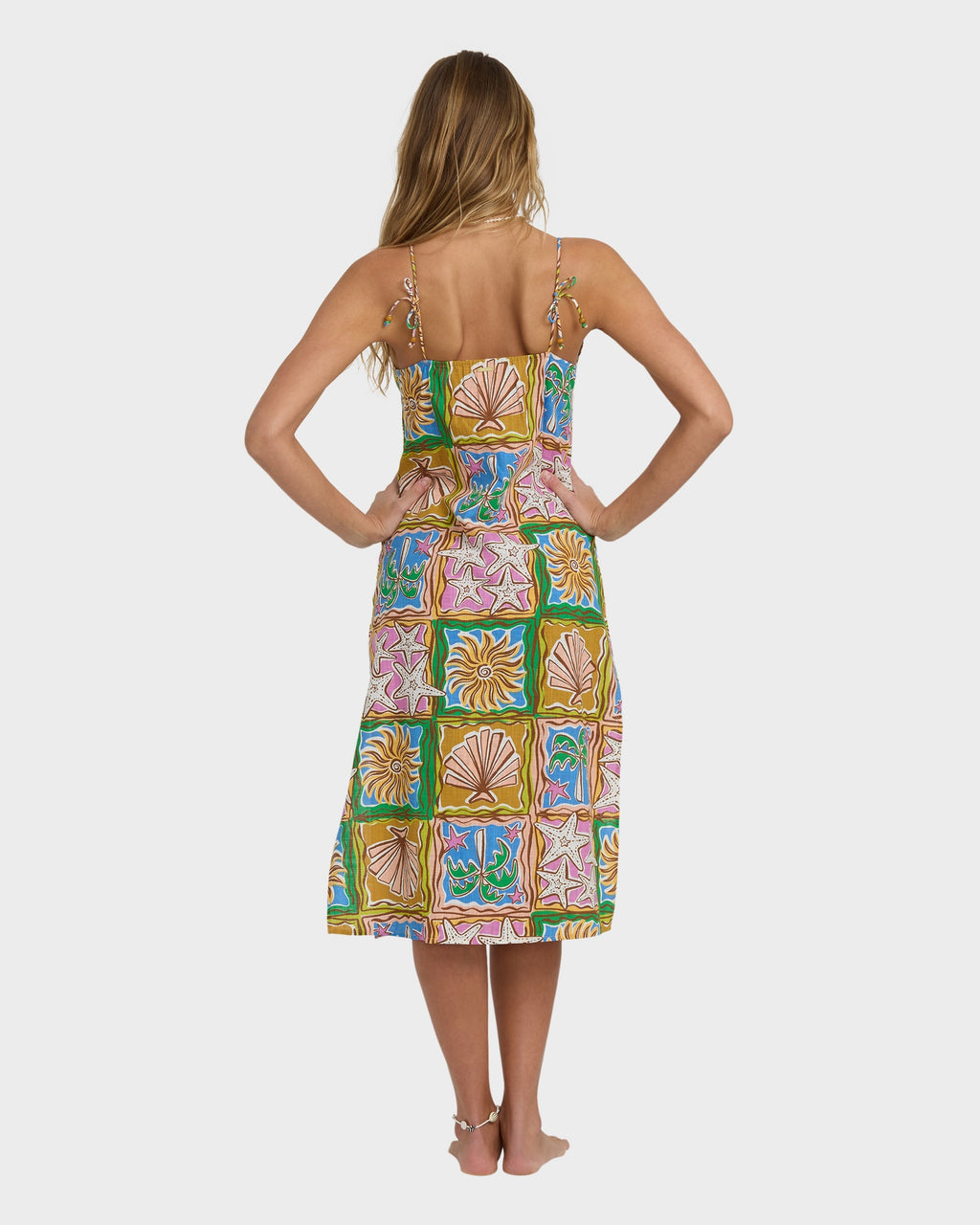 Womens Heat Dream Midi Dress