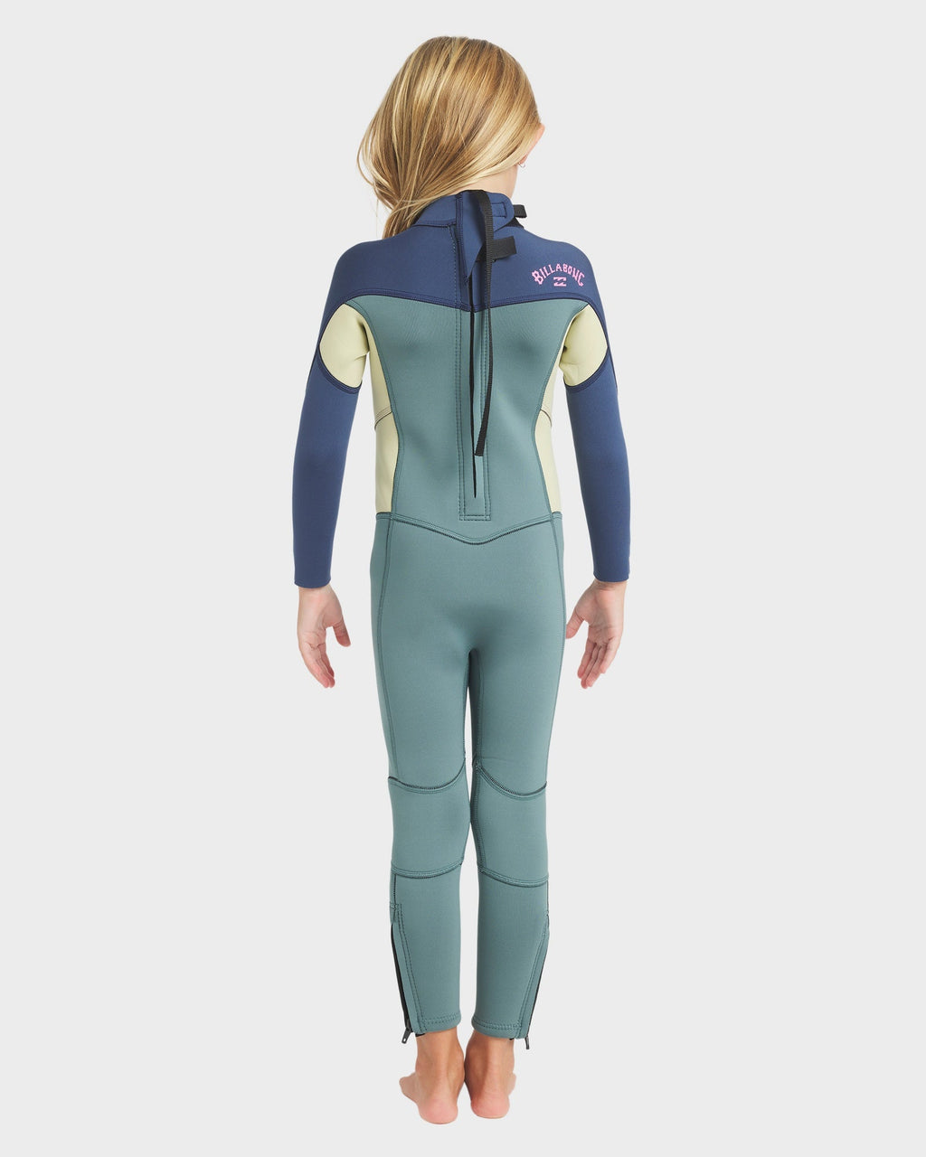 Toddlers 3/2Mm Synergy Back Zip Long Sleeve Fullsuit