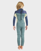 Toddlers 3/2Mm Synergy Back Zip Long Sleeve Fullsuit