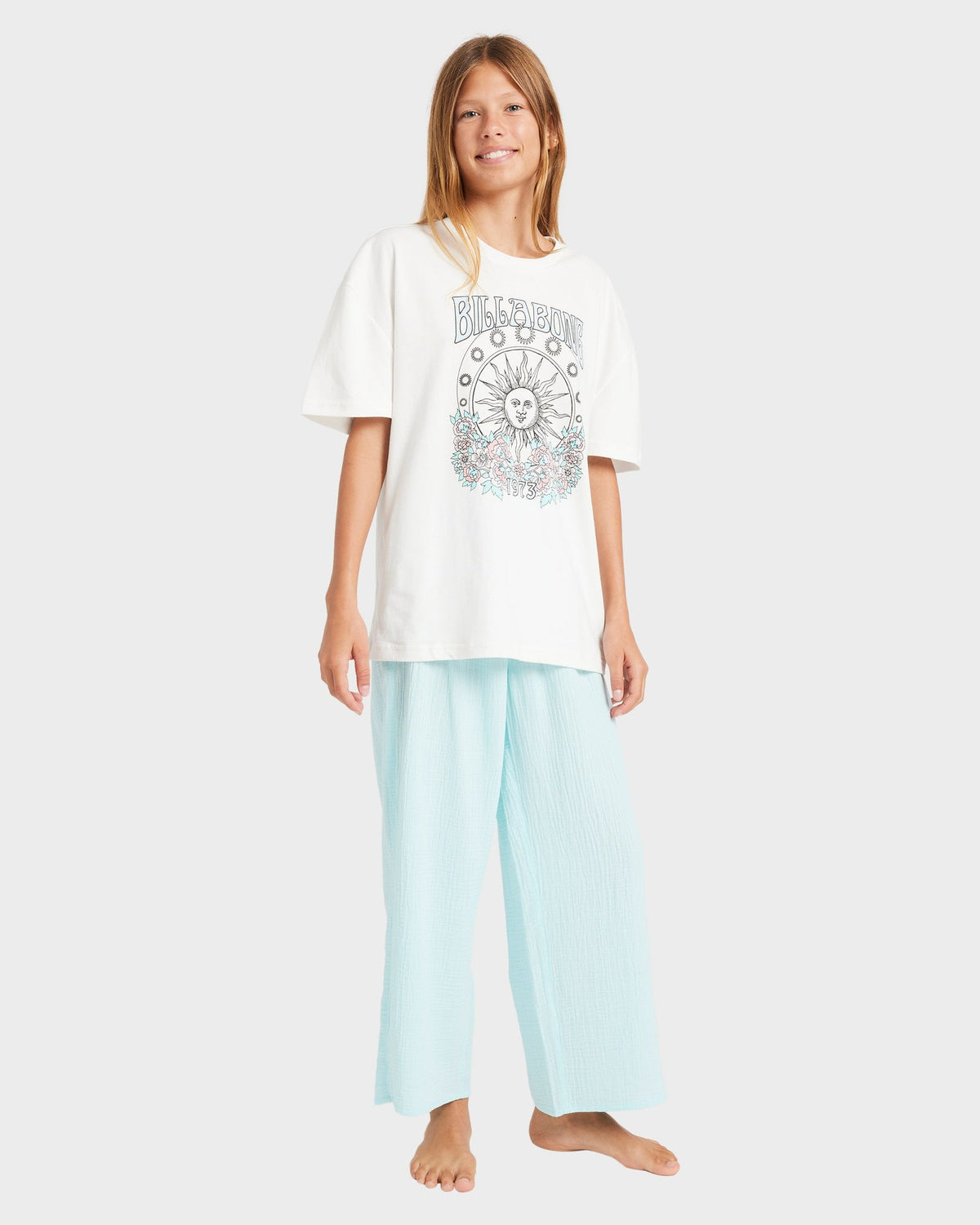Girls 8-16 Lulu Beach Elastic Waist Pants