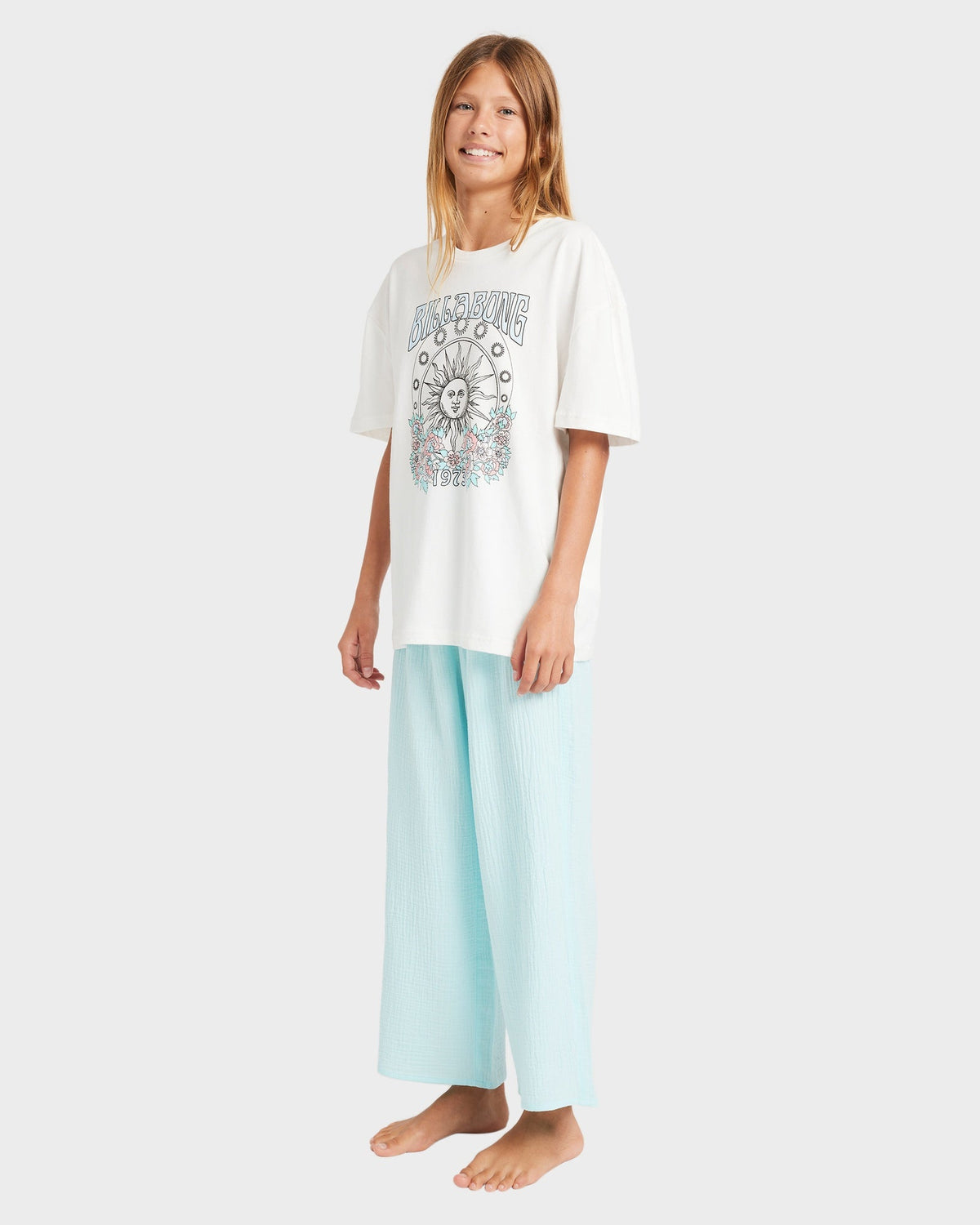 Girls 8-16 Lulu Beach Elastic Waist Pants