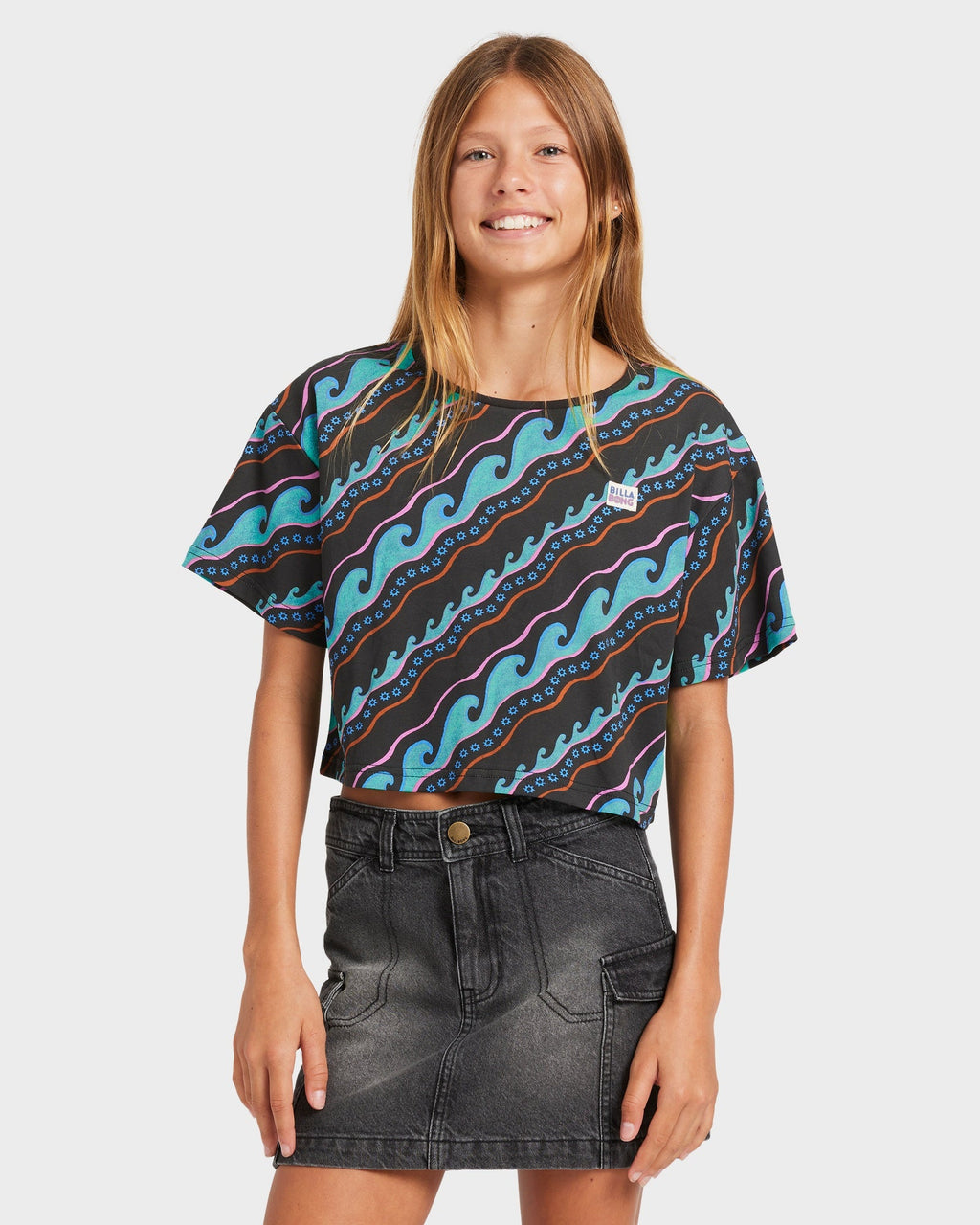 Girls 8-16 Sea Level Crop T-Shirt