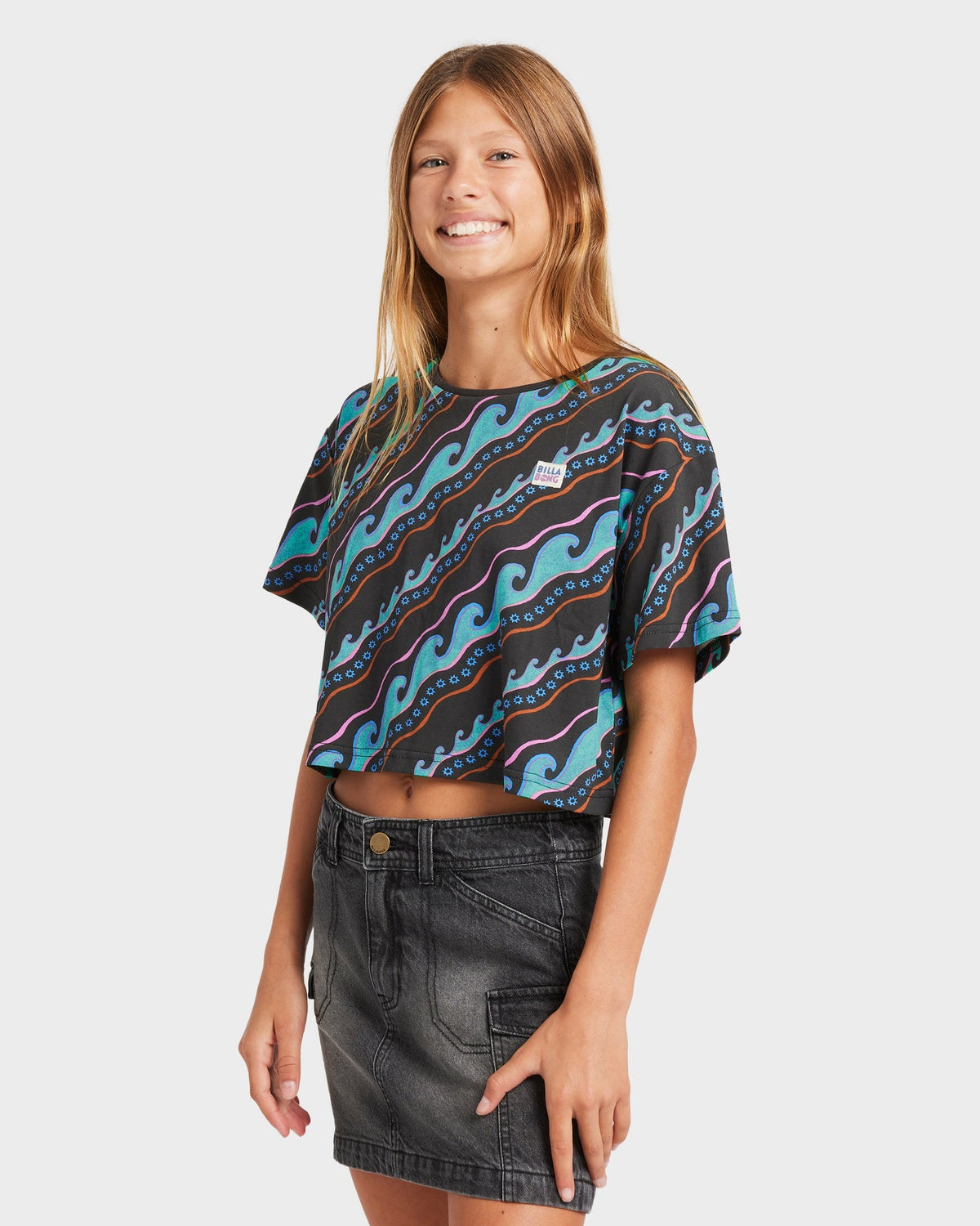 Girls 8-16 Sea Level Crop T-Shirt