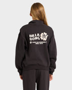 Girls 6-16 Paradise Half Zip Crew Neck