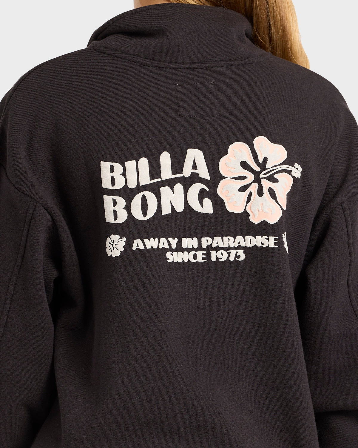 Girls 6-16 Paradise Half Zip Crew Neck