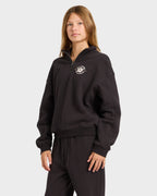 Girls 6-16 Paradise Half Zip Crew Neck