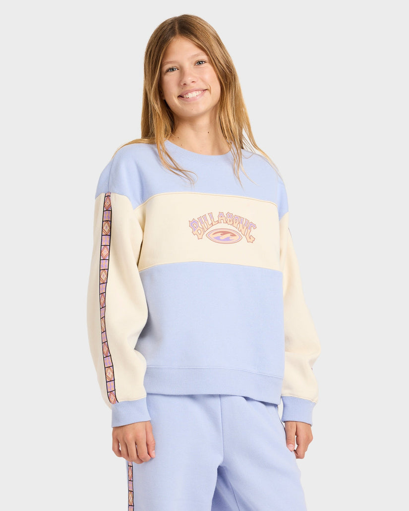 Girls 6-16 Old Dayz Crew Neck