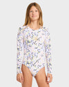 Girls 6-16 Sea Of Love Long Sleeve Rashvest