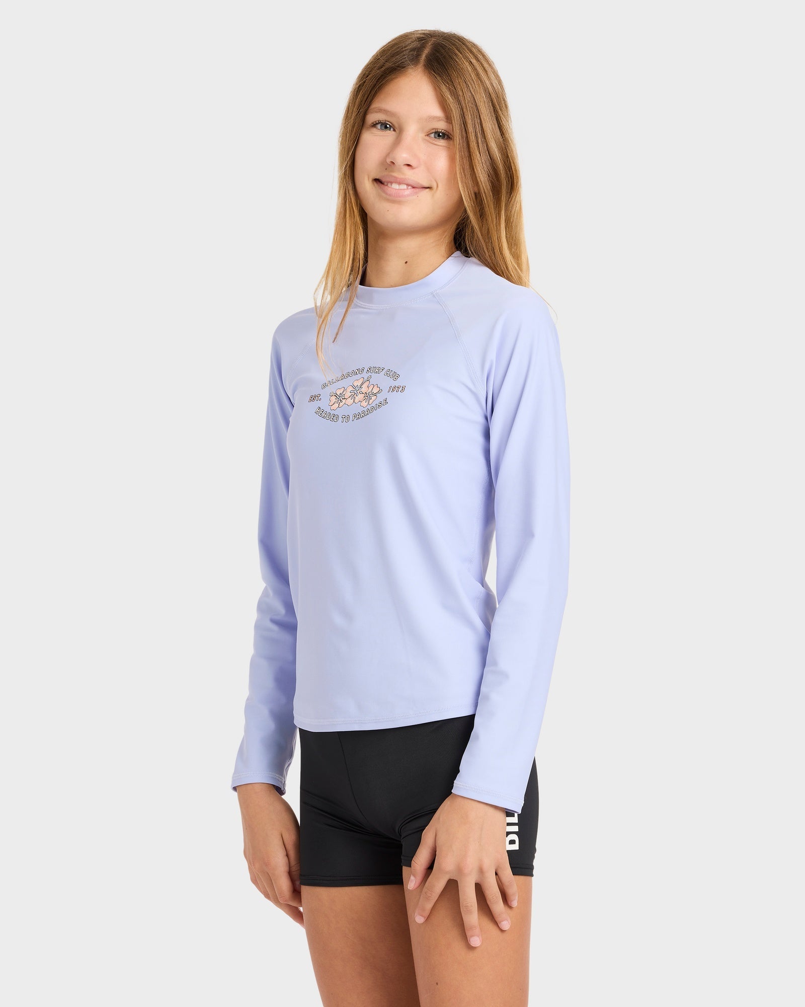 Girls 6-16 Surf Club Long Sleeve Rashvest