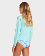 Girls 8-16 Heat Wave Long Sleeve Rash Vest