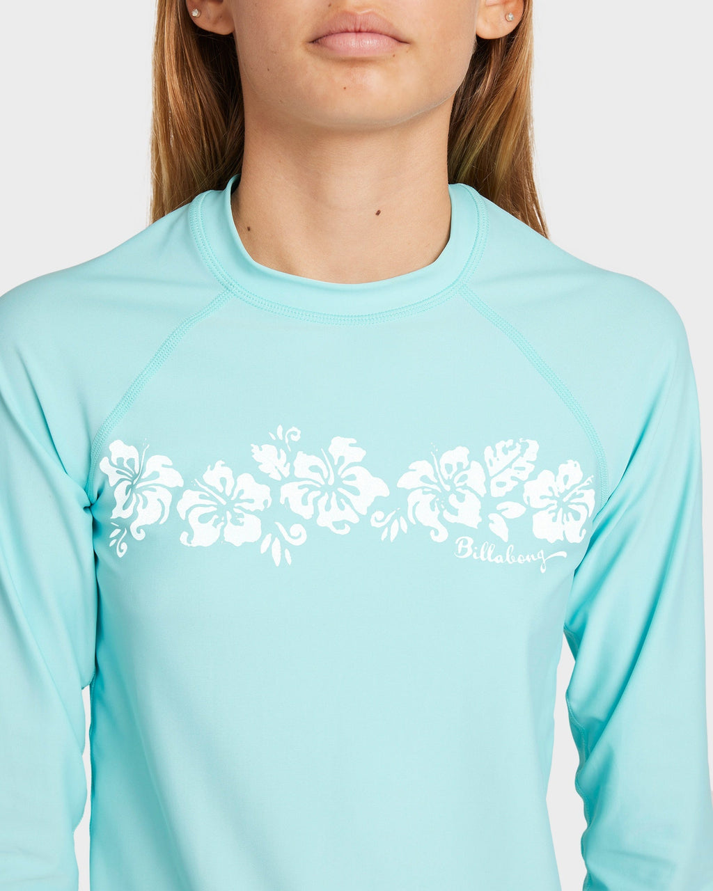 Girls 8-16 Heat Wave Long Sleeve Rash Vest