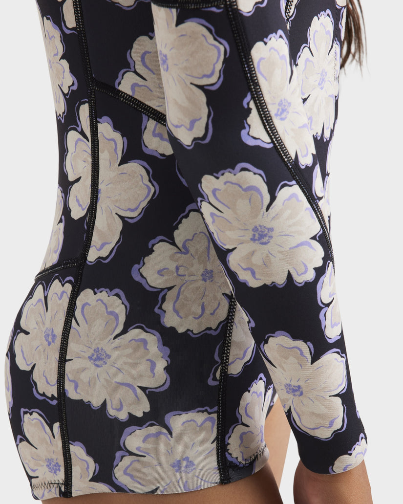 Girls 8-14 Salty Dayz Natural Long Sleeve Springsuit