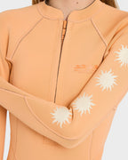 Girls 8-14 2/2mm Salty Dayz Natural Long Sleeve Springsuit