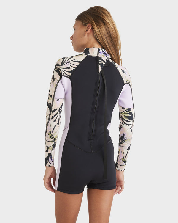 Girls 8-14 2/2mm Spring Fever Long Sleeve Springsuit