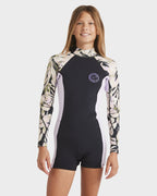 Girls 8-14 2/2mm Spring Fever Long Sleeve Springsuit