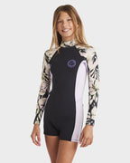 Girls 8-14 2/2mm Spring Fever Long Sleeve Springsuit