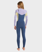 Girls 8-16 Synergy Chest Zip Long Sleeve Fullsuit