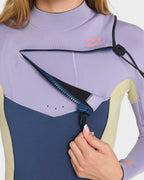 Girls 8-16 Synergy Chest Zip Long Sleeve Fullsuit